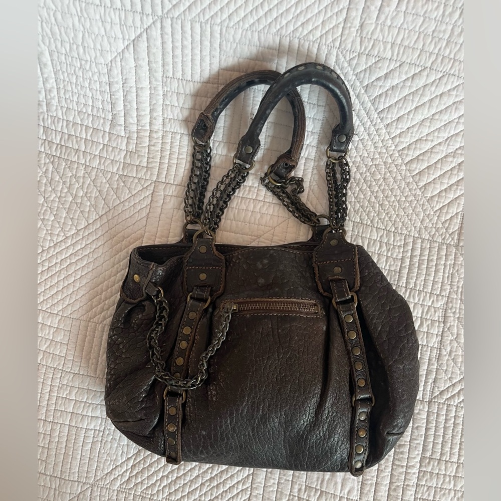 Small Abaco Paris leather bag